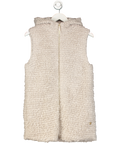 Falconeri Beige Mohair Wool Gilet UK M