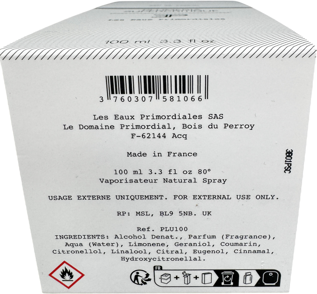 Les Eaux Primordiales Plumeria Eau De Parfum 100ML