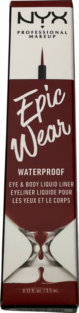 NYX Epic Wear Waterproof Liquid Liner Red 3.5