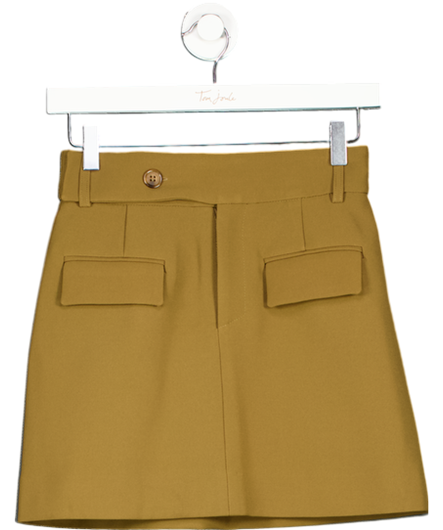 Oddmuse Olive Green The Ultimate Muse Mini Skirt UK XS