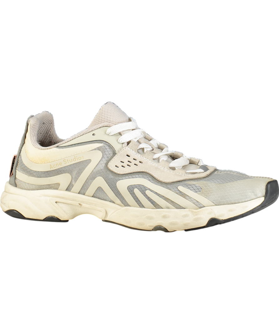 Acne Studios Cream Panelled Trainers UK 9 EU 43 👞