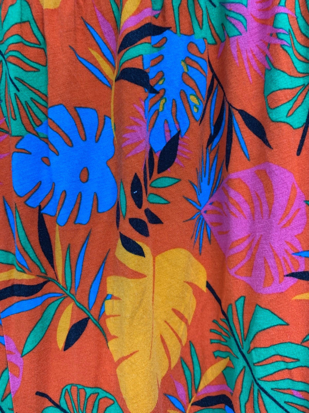 Tu Multi-Colour Tropical Print Elasticated Waist Shorts UK 22