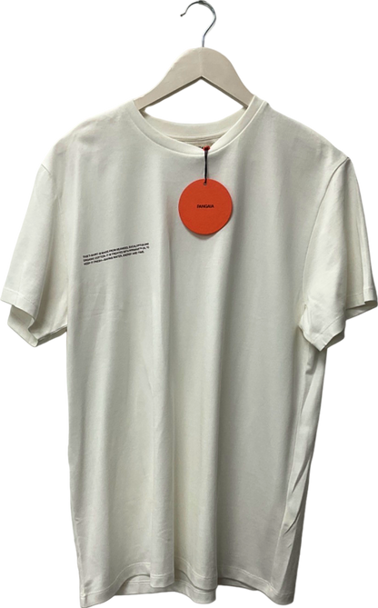 Pangaia White Organic Cotton T-Shirt UK S