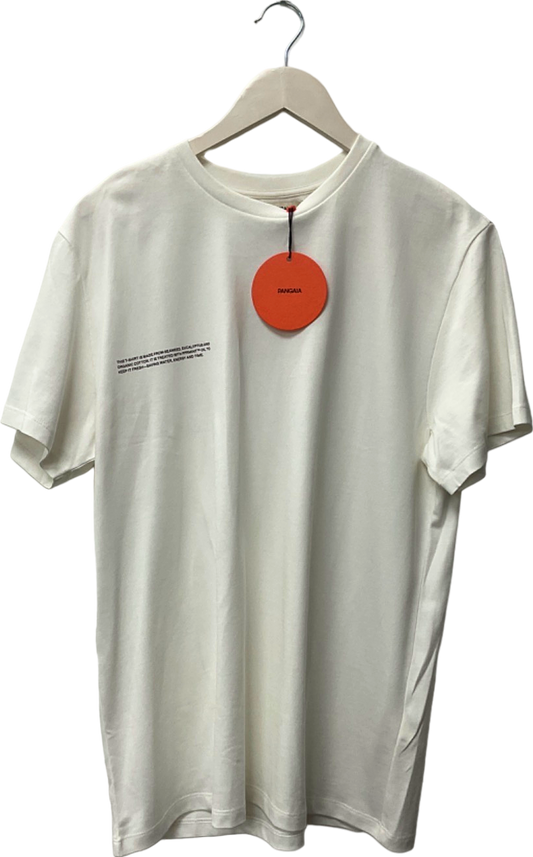 Pangaia White Organic Cotton T-Shirt UK S