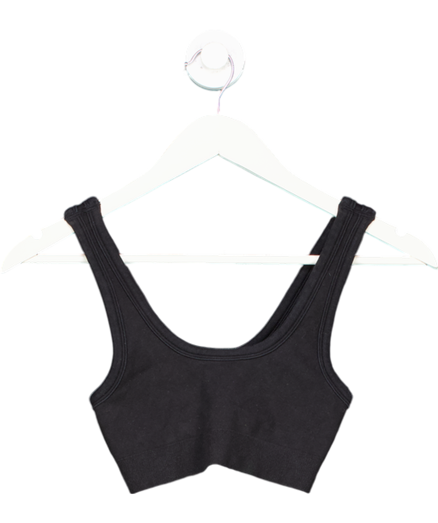 alo yoga Black Alosoft Center Stage Bra UK XS