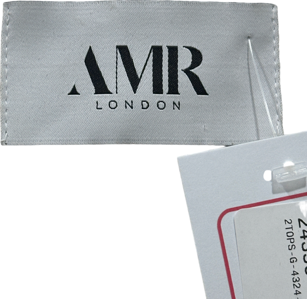 AMR London Cream Short Sleeve Jacket S