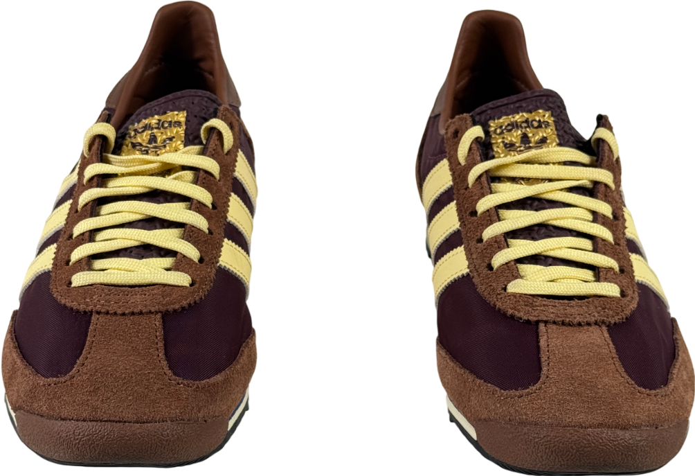 ADIDAS Originals Maroon / Almost Yellow / Preloved Brown Sl72 Og Trainers UK 6 EU 39 👠