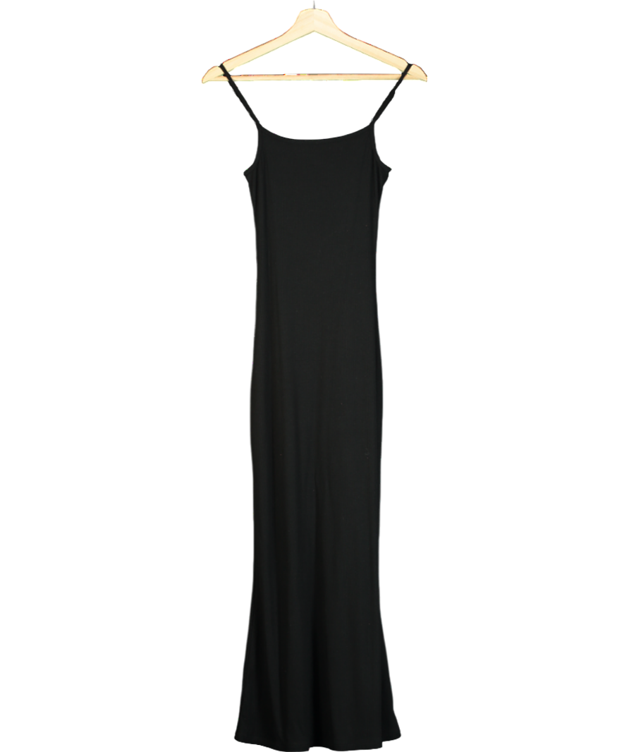 Babaton Black Luxe Lounge Retreat Cami Dress UK S