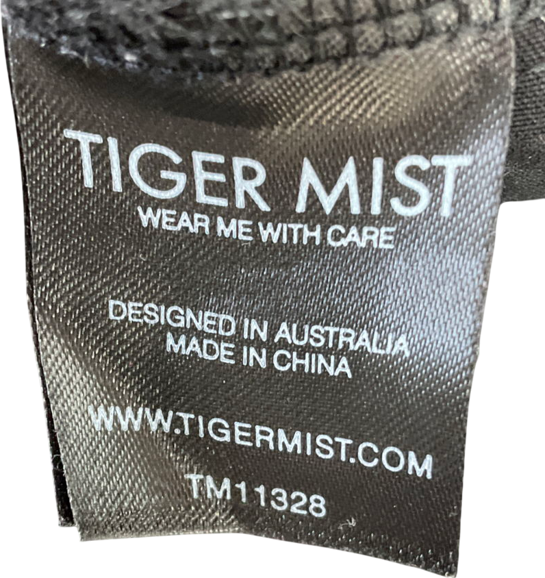 Tiger Mist Black Kittie High Rise Pant UK XS