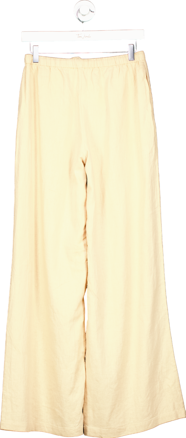 Monday Beige Wide Leg Trousers US P