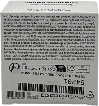 Grown Alchemist Regenerating Night Cream 40ml