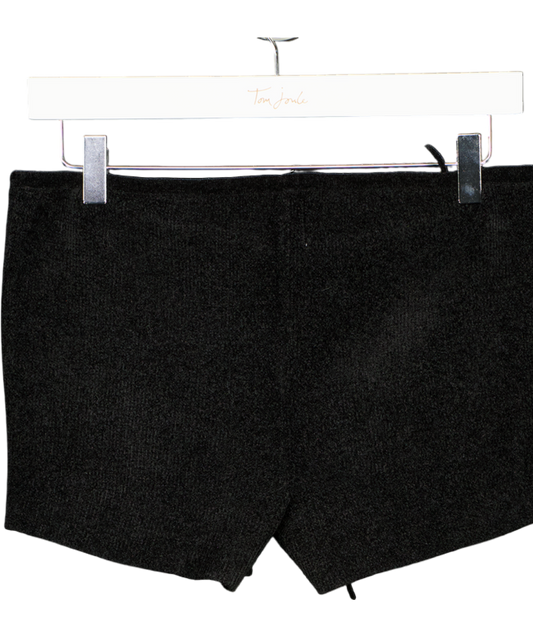 With Jean The Cheek Short | Black UK XS