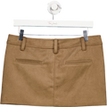 Lioness Brown Mirage Mini Skirt UK S