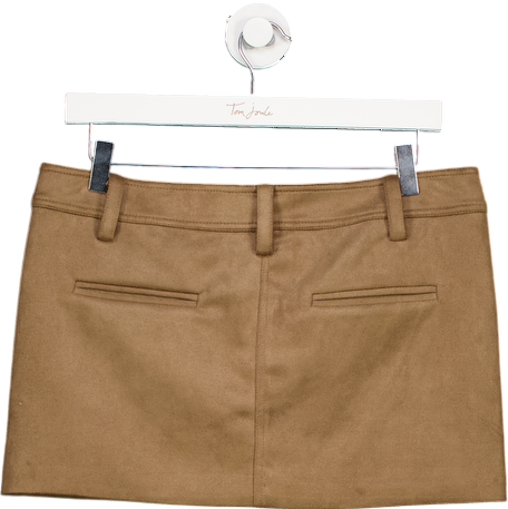 Lioness Brown Mirage Mini Skirt UK S