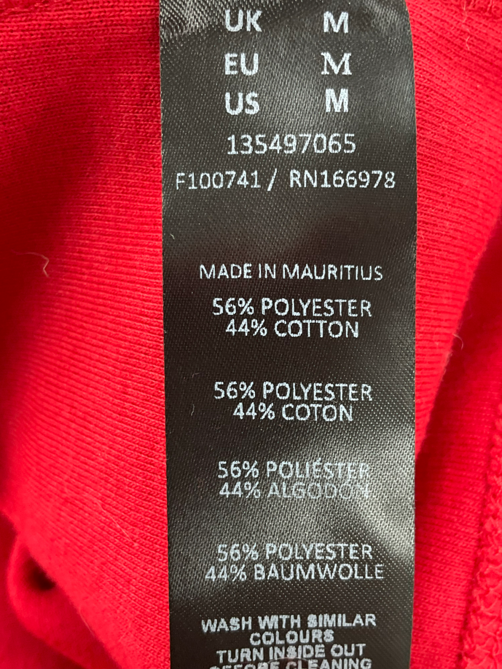 ASOS Red Supersoft Roll Neck Jumper UK M