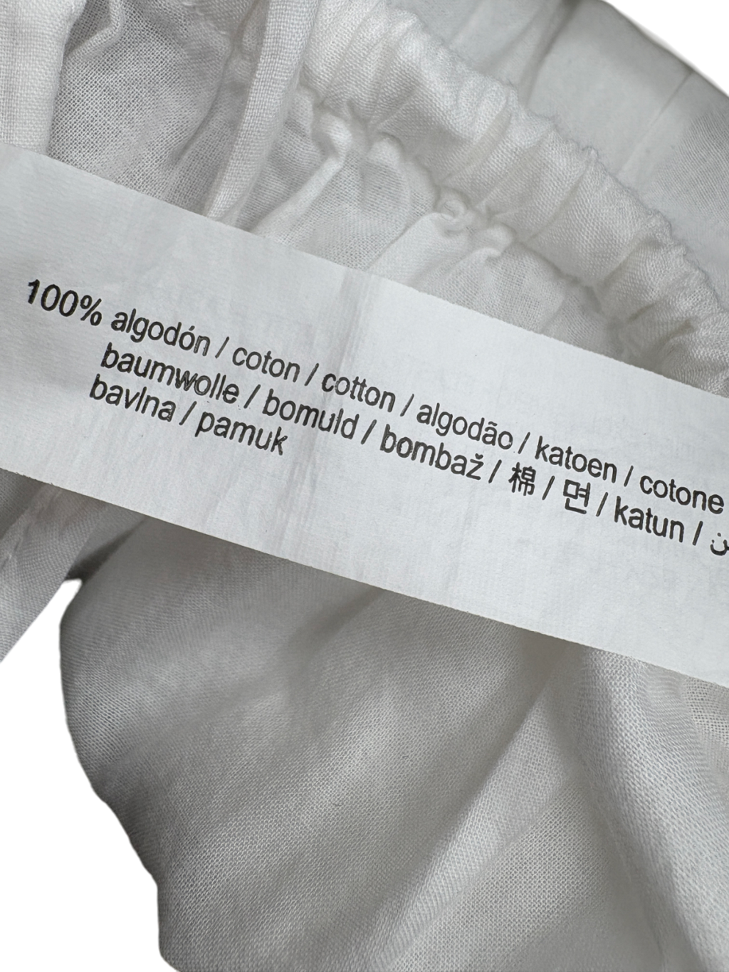 Stradivarius White Cotton Maxi Skirt UK XL