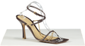 BOTTEGA VENETA Brown Chain Detail Strappy Sandal UK 7 EU 40 👠
