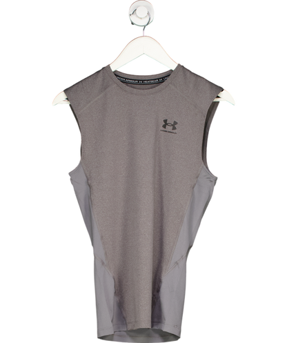 Under Armour Grey Heatgear Sleeveless Vest UK M