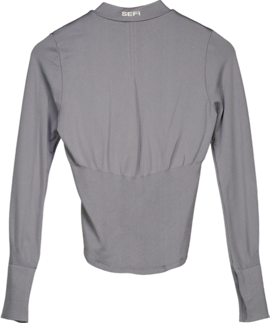 SEFI Grey Timeless Zip Jacket UK S