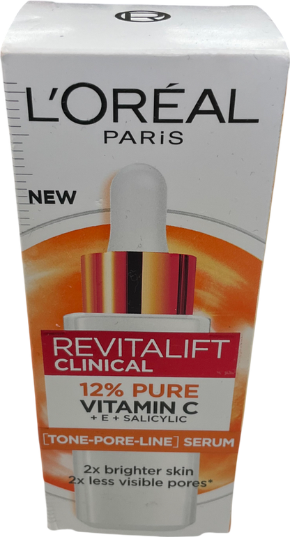 L'Oreal Revitalift Vitamin C Tone Pore Line Serum 30ml