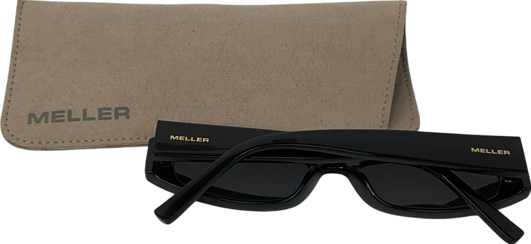 meller Black Sunglasses in case