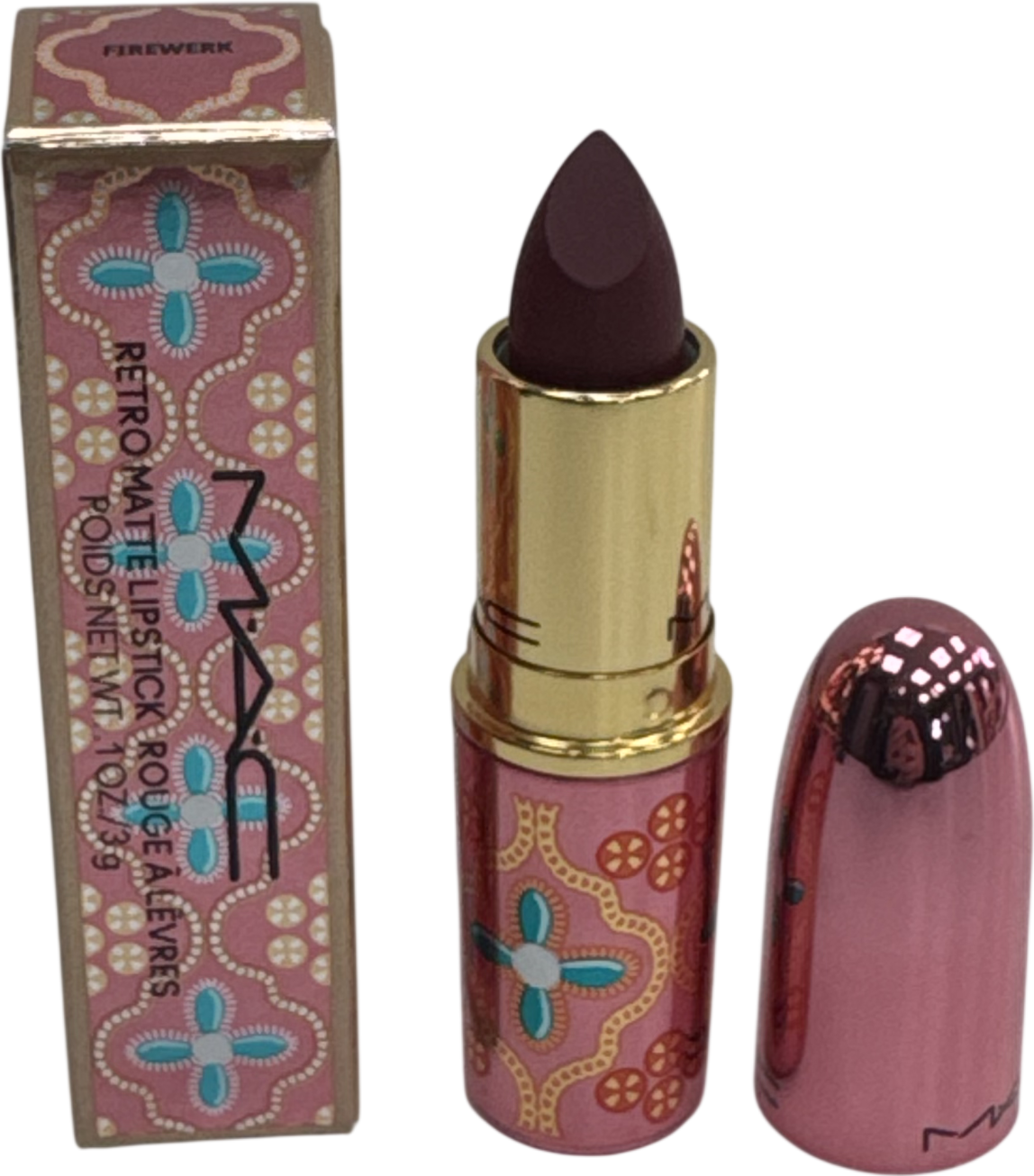 MAC Retro Matte Lipstick Firewek 3g