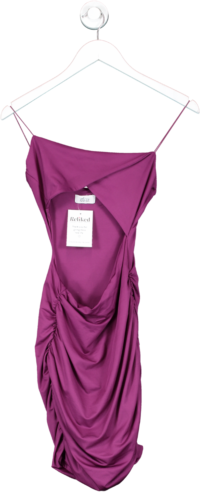 Bottega Veneta Technical Satin Jersey Dress in Lilac