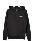 Black Jettsett Embroidered Hoodie UK S