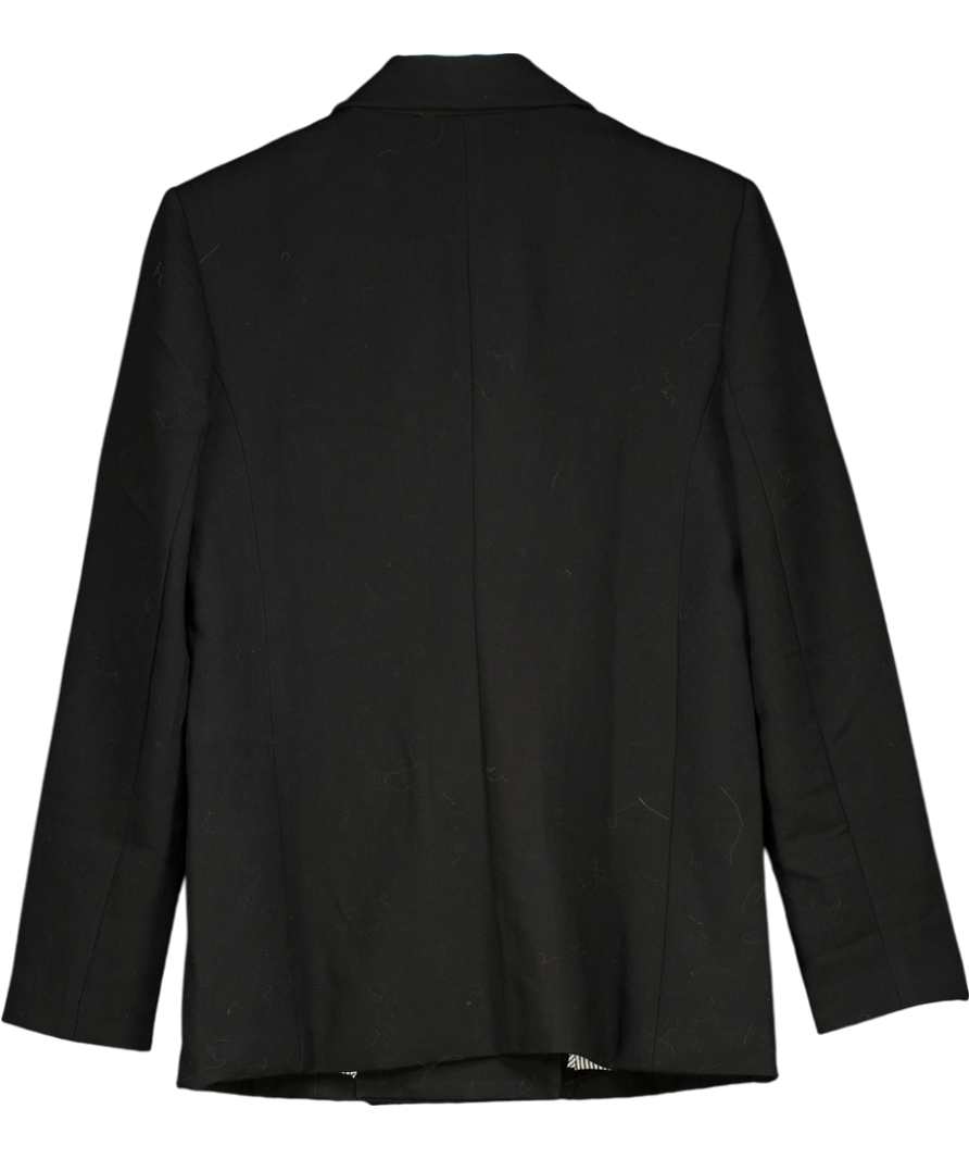 Maeve Black Double Breasted Blazer UK S