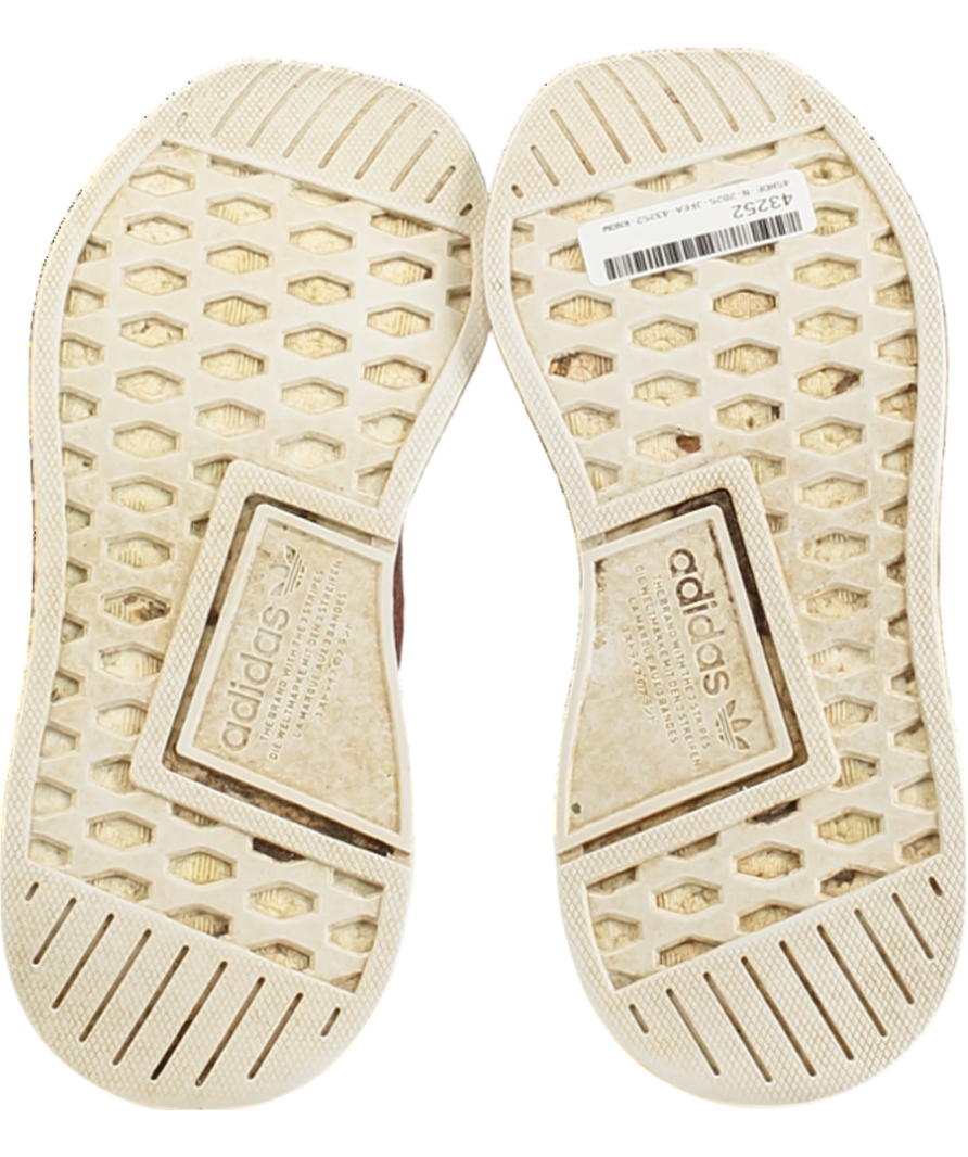 adidas Pink Naked X Kith Nmd Cs2 Primeknit Maroon Trainers UK 4 EU 37 👠