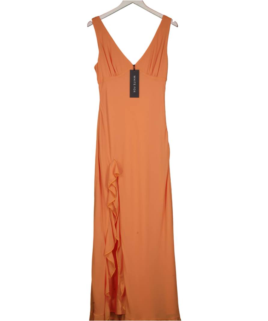 Oh Polly Metallic Sequin Flower Dress UK 10