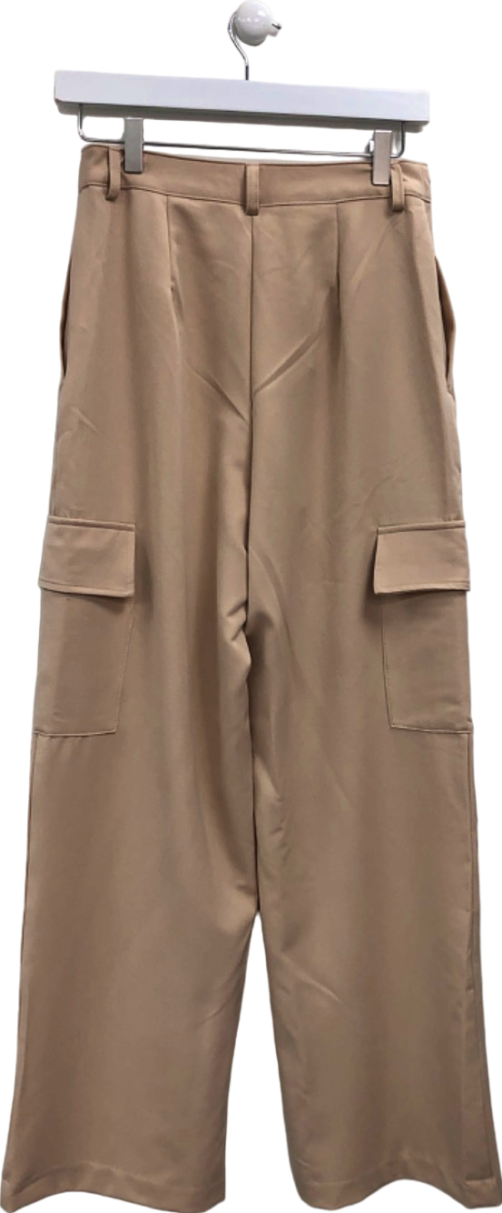 New Look Beige Cargo Trousers UK 8