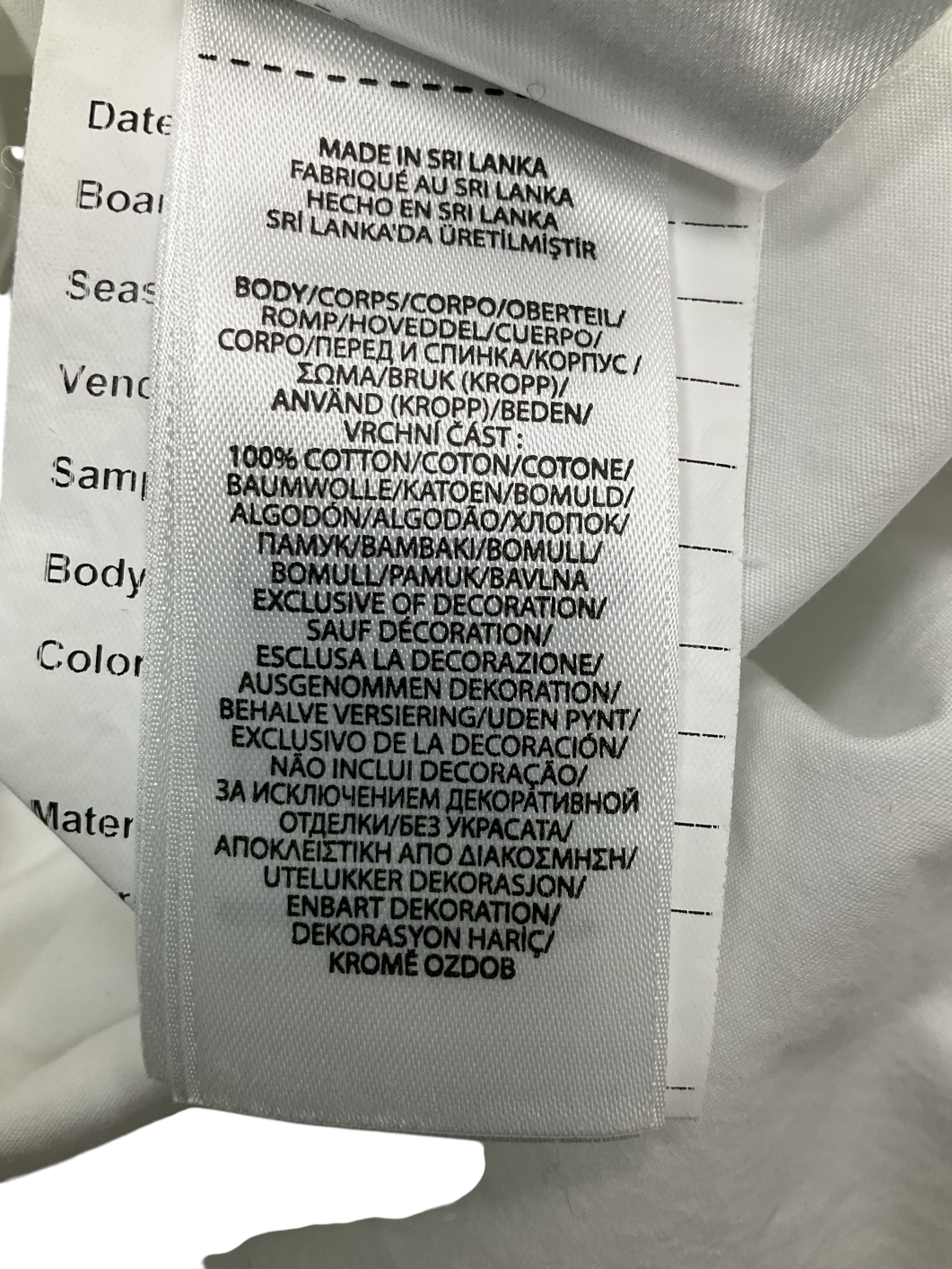 Polo Ralph Lauren White Cotton Classic Shirt UK 6