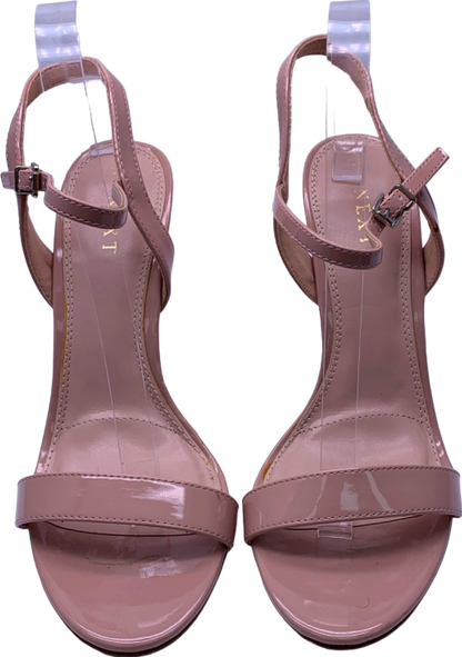 Next Nude Pink Strappy Sandals EU 42