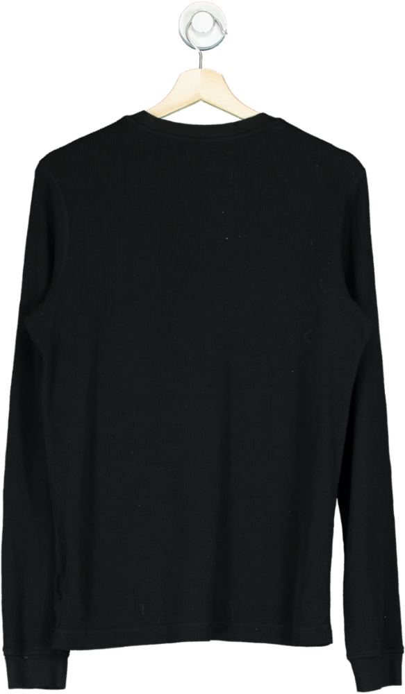 Vuori Black Long Sleeve Thermal Shirt UK S