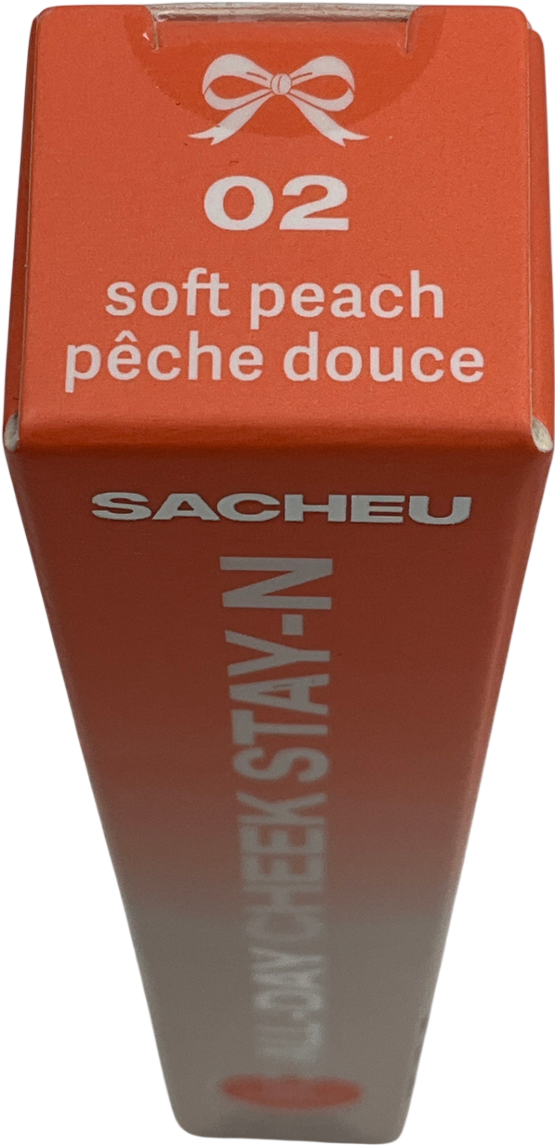 Sacheu Cheek Stay-n Blush 02 Soft Peach 10ml