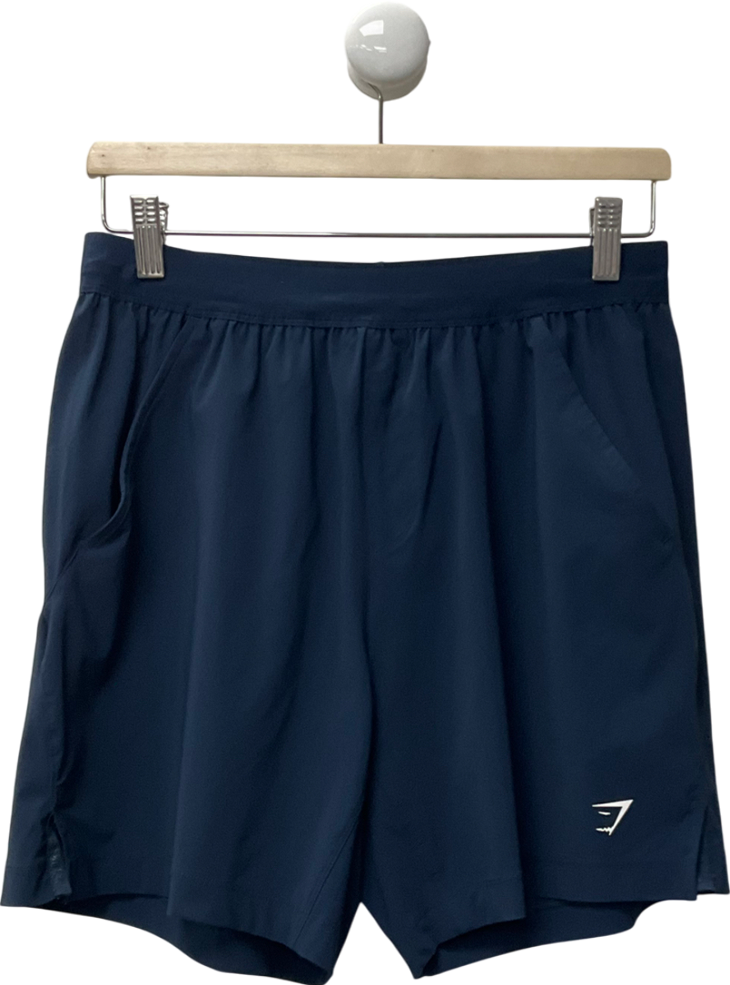 gymshark Blue Navy Shorts UK M
