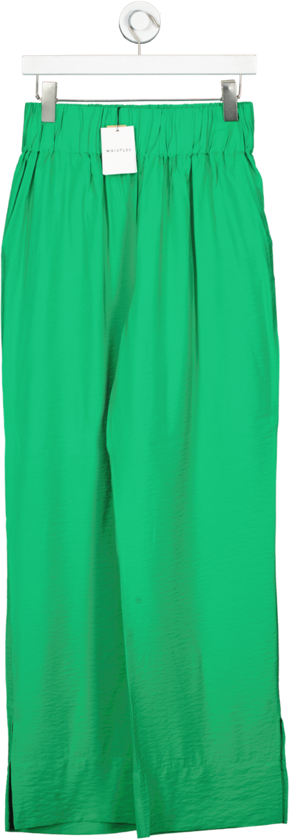 Whistles Green Nicola Elasticated Trousers UK 8