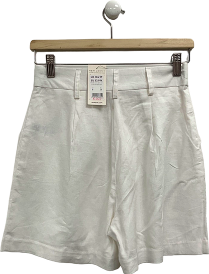 New Look White Shorts UK 8