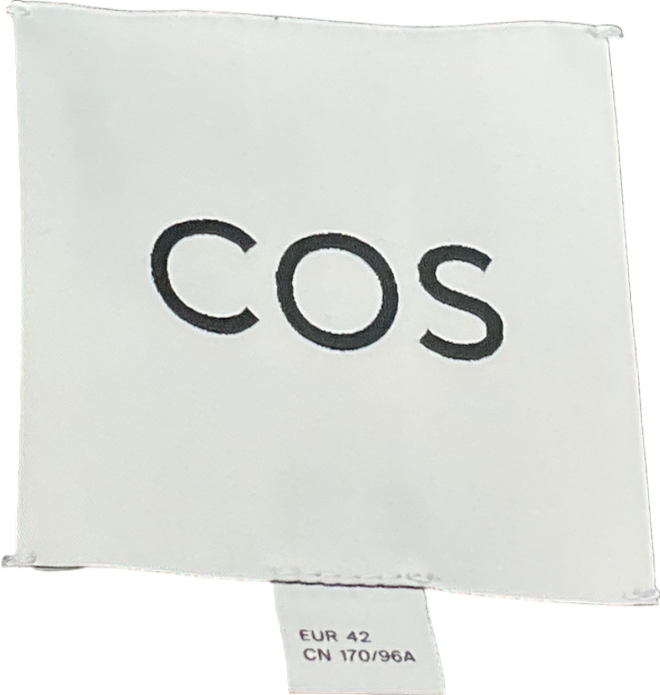 COS Brown Double-Breasted Blazer EU 42 UK 14