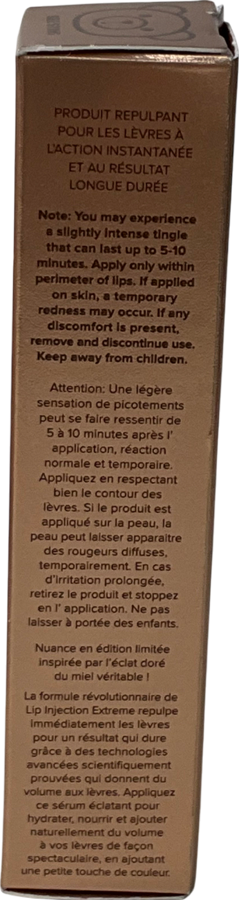 Too Faced Lip Injection Extreme Plumping Lip Gloss Bee Sting 4g