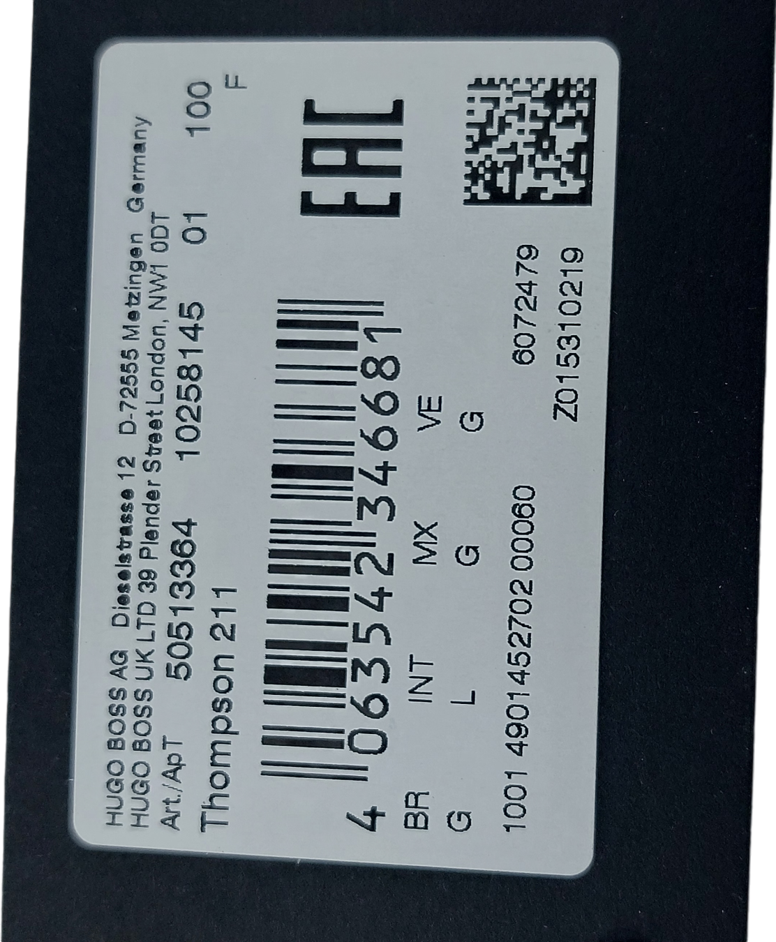 hugo boss White MERCERISED-COTTON T-SHIRT WITH SIGNATURE-STRIPE DETAILS UK L