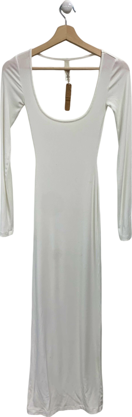 SKIMS Marble Soft Lounge Long Sleeve Dress UK S
