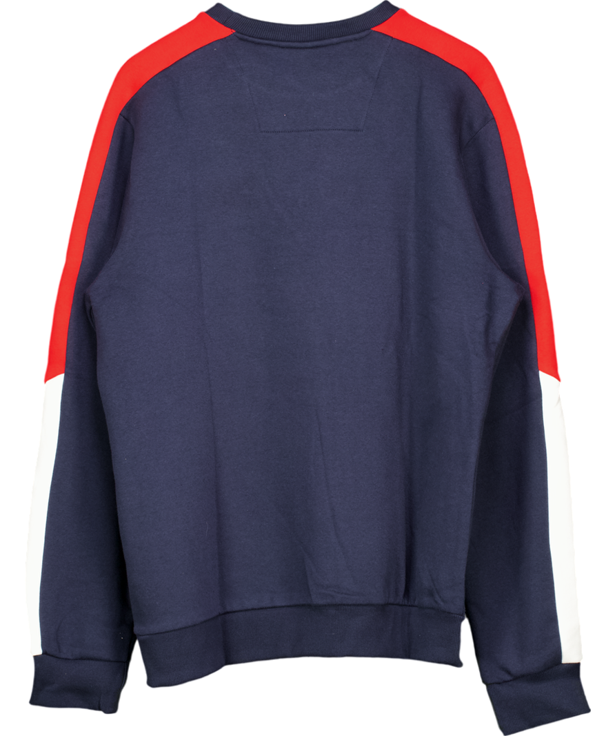 Nautica Blue Garfield Sweatshirt - Dark Navy UK L
