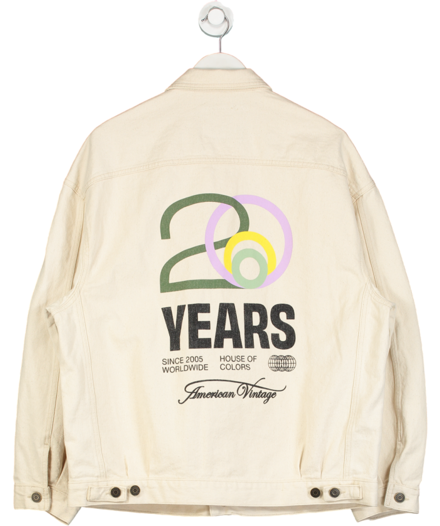 American Vintage Beige Mixte Jacket Snopdog UK S
