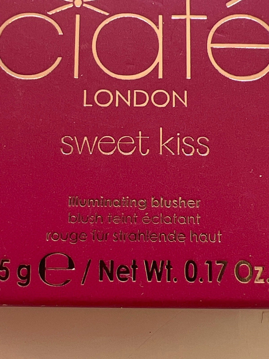 Ciate London Sweet Kiss Illuminating Blusher 5g