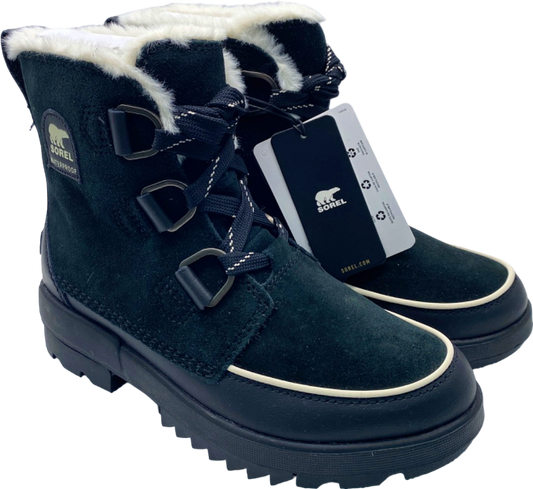 Sorel Black Waterproof Insulated Boots UK 5