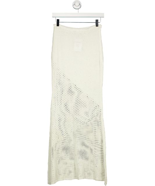 Tiger Mist Cream Shah Skirt UK 10