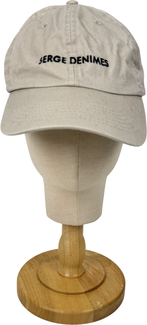 Serge DeNimes Beige Essential Dad Cap One Size