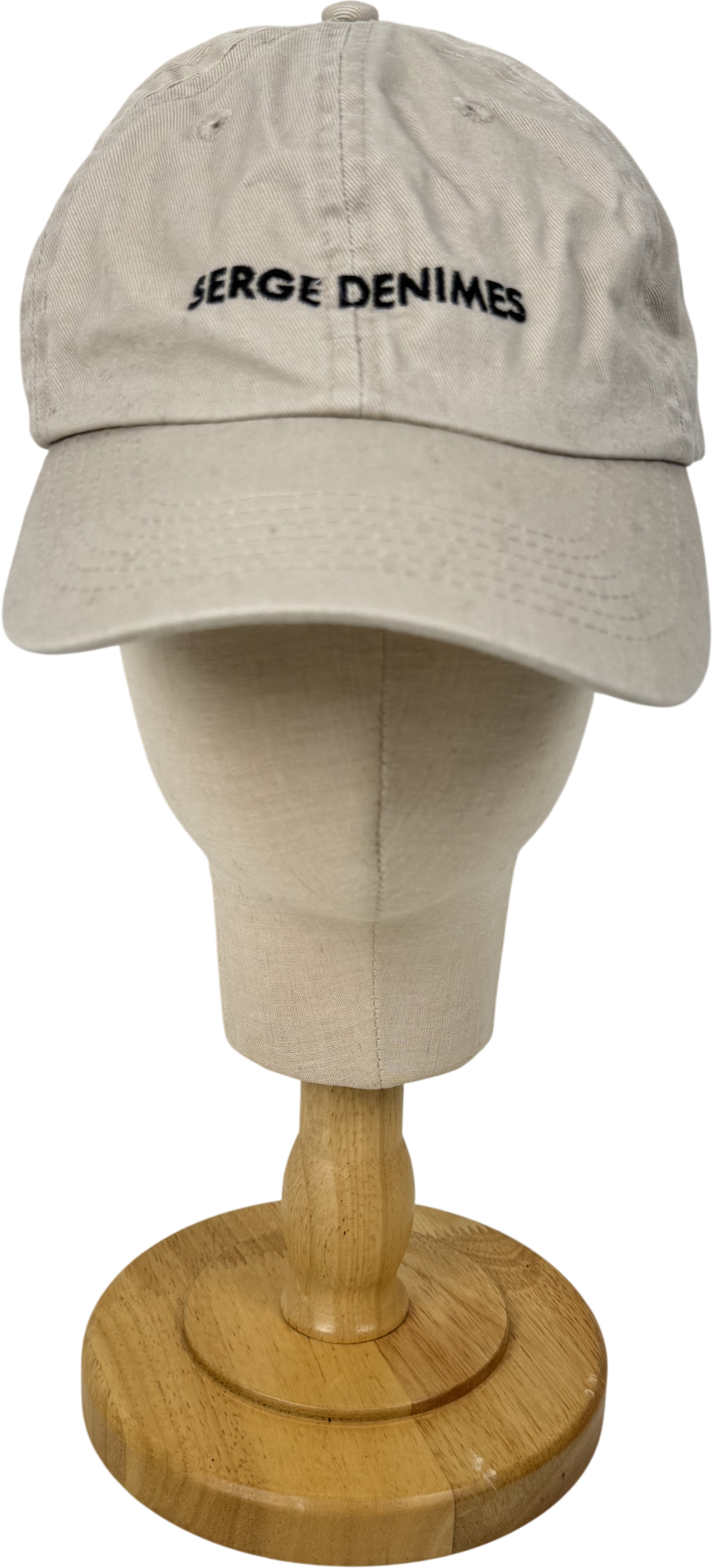 Serge DeNimes Beige Essential Dad Cap One Size